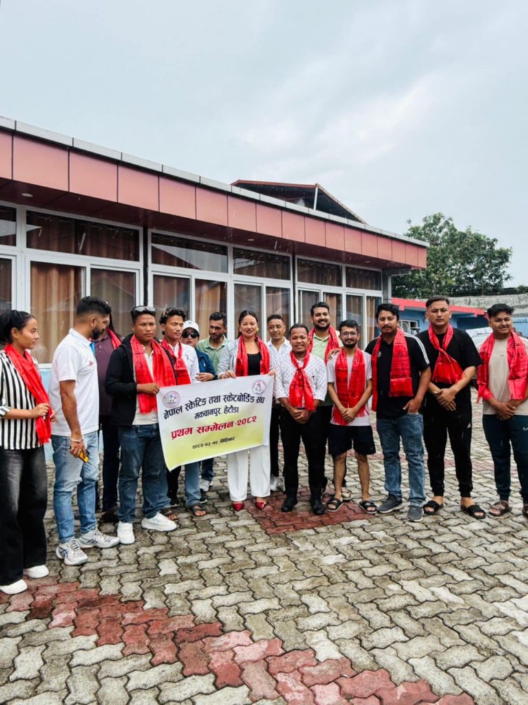 कुमारी तितुङको नेतृत्वमा नेपाल स्केटिङ तथा स्केटबोडिङ संघ मकवानपुर  गठन ।